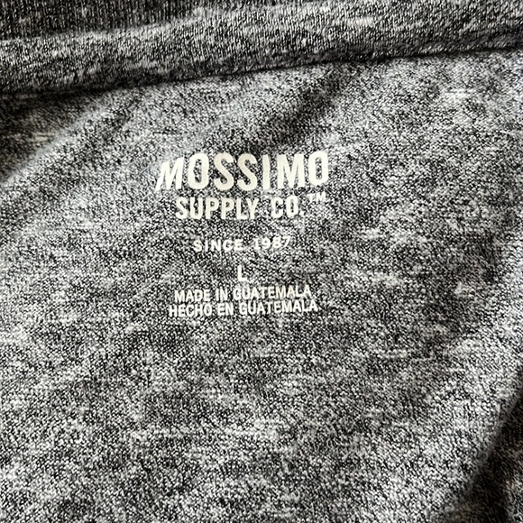Mossimo Gray Short Sleeve L - Picture 3 of 5
